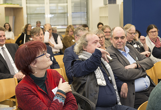 Andreas Kammerbauer, Deutscher Schwerhörigenbund, mit einem Diskussionsbeitrag